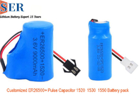 3,6-V-Lithium-Akku ER26500 mit 1550-Puls-Kondensator ER26500 + HPC1550 für Internet-Sache