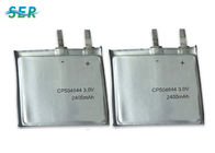 Primäranwendung der lithium-ultra dünne Batterie-CP504644 3,0 der Spannungs-2400mAh RFID