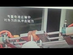 Rechteckige Li-Ion-Polymer-Batterien 3,7 V Einzelzell-Pack 2,75 Wh 1900 mAh Flat Prismatische