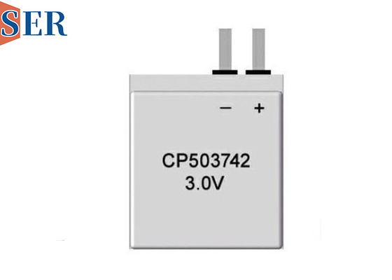 Rechteckiges Primärlithium vereiteln ultra dünne Batterie CP503742 für das Personal, das Karte in Position bringt