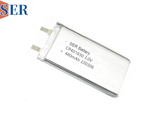 Nicht wiederaufladbares Soft Pack Li Mno2 Batterie CP401830 3,0V 400mah Für Urin Sensor