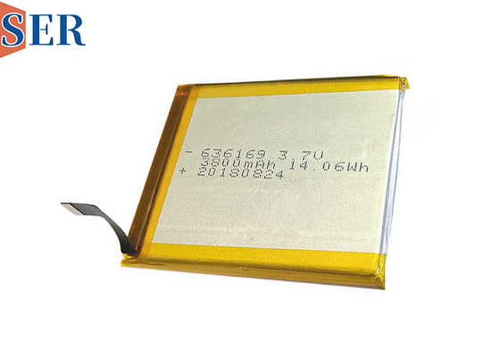 636169 3.7V 3800mAh flexibler Lithium-Polymer-Batterie mit FPC-Kabel für den Zauberkuben