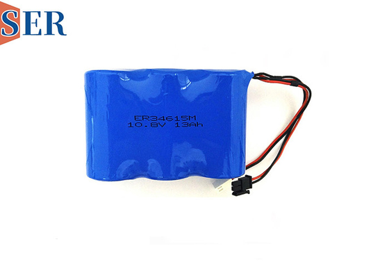 angepasste Li-SOCL2-Batterien 10.8V 8500mAh ER26500 3S1P Lithium-Primärbatteriepaket für Vakuumleckdetektor