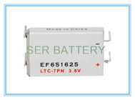 Wasserzähler-prismatische Lis SOCl2 Batterie der Lithium-Thionylchlorid-Zellen3.6v LTC-7PN EF651625