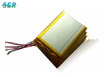 Dauerhafte quadratische Form Lithium-Ion Battery And Lithium Polymer-Batterie-3.7V 1000mah 554050