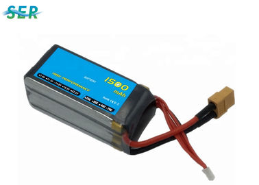 Autobatterie-Satz 1500mah 14.8v 70c RC, Zyklus-Leben der RC-Flugzeug-Batterie-800