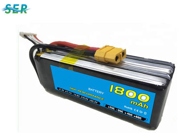 Autobatterie-Satz 1500mah 14.8v 70c RC, Zyklus-Leben der RC-Flugzeug-Batterie-800
