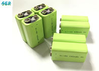 Lithium-Batterie Nimh 9V, Ion Rechargeable Battery For Smoke-Detektor des Lithium-180mAh