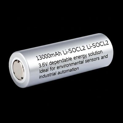13000mAh Li-SOCL2 Batterie 3,6V, zuverlässige Energielösung, ideal für Umweltsensoren und industrielle Automatisierung