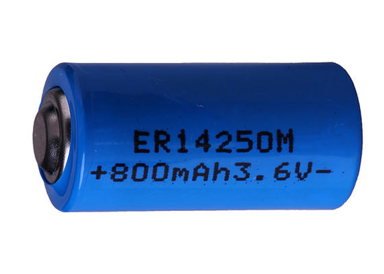 LS14250M Li SOCl2 Größe R6 ER14250M 800mAh der Lithium-Primärbatterie-1/2AA für werkzeugmaschinen