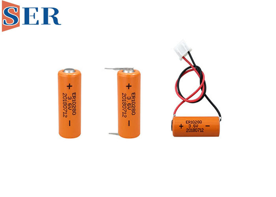 Größen-Lithium ER10/28 ER10280 Li SOCL2 Batterie-500mAh 3.6V 2/3AAA