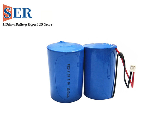 Lithium ER48660 3.6V fertigen Wegwerf-Batterie ER Li SOCL2 Zylinder-Form besonders an