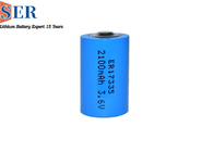 Verbrauchszähler MSDS Li SOCL2 Batterie-ER17335S Lithium-Zelle der 3,6 Volt-Primärhohen temperatur