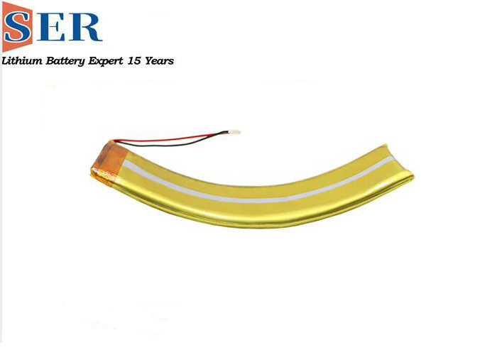 Kundengerechtes flexibles gebogenes Lithium-Polymer Ion Safety Curved Lipo Battery Li Poly Batterys 3.7V