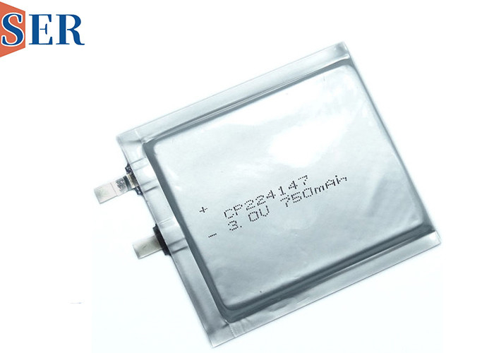 Nicht wiederaufladbare Limno2 Ultra Dünnbatterie CP224248 3,0 V CP Soft Pack Batterie für Smart Card