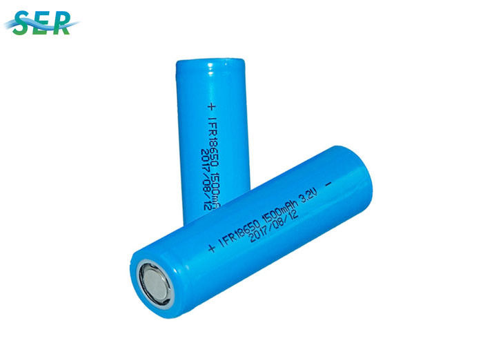 Lithium-Eisen-Phosphatsammlerzellen 3.2V 1500mAh, Lithium-Eisen-Phosphatautobatterie IFR 18650