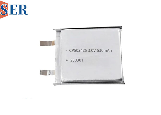 CP502425 CP502525 weiche Beutel-Zelle der Lithium-Mangan-weiche Satz-Batterie-3.0V Li-MnO2 für RFID IoT LoRa Alar