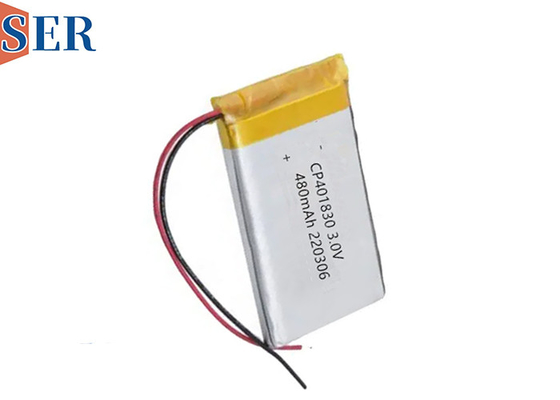Nicht wiederaufladbares Soft Pack Li Mno2 Batterie CP401830 3,0V 400mah Für Urin Sensor