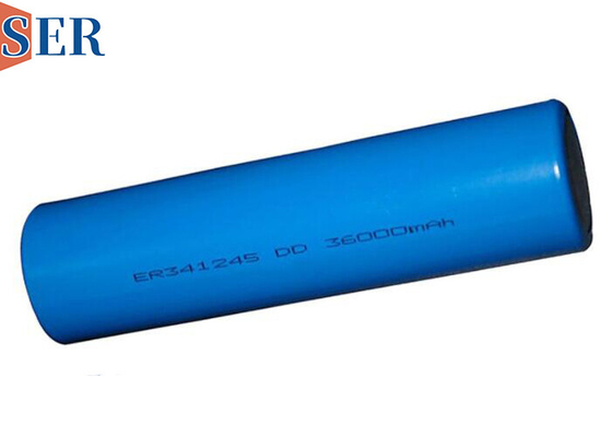 ER341245 3.6V hohe Kapazität 35Ah Li SOCL2 Batterie DD Größe für die Automobilindustrie