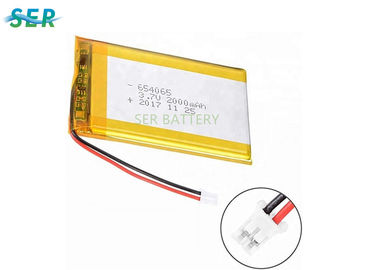 Li - wieder aufladbare Lithium-Batterie 654065 PO 3,7