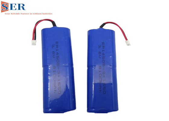 ER14505-3P 3.6V 8100mAh Li SOCL2 Batterie mit Kondensator JST-Verbindungsstück-SPC1550