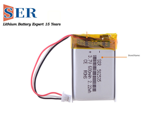 Polymer-Batterie des Lithium-5000mAh wieder aufladbare Lipo-Zelle für Fahrzeug-Verfolger