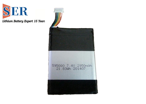 Fertigen Sie Lithium BQ27200 Ion Polymer Cell der Lithium-Polymer-Batterie-7.4V Lipo 595080 besonders an