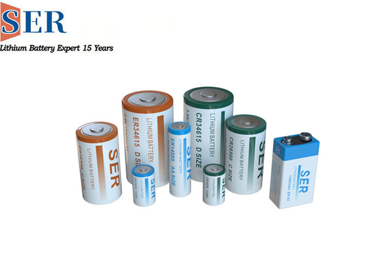Primär-Li SOCL2 Batterie nicht wieder aufladbares ER17450H ER17450M Lithium Thionyl Chloride ER17450